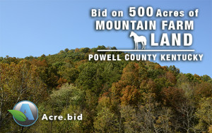 powell county kentucky land for auction