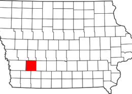 Cass county Iowa